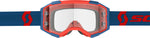 FURY GOGGLE DRK BLUE/NEON RED CLEAR WORKS | 274514-7698113