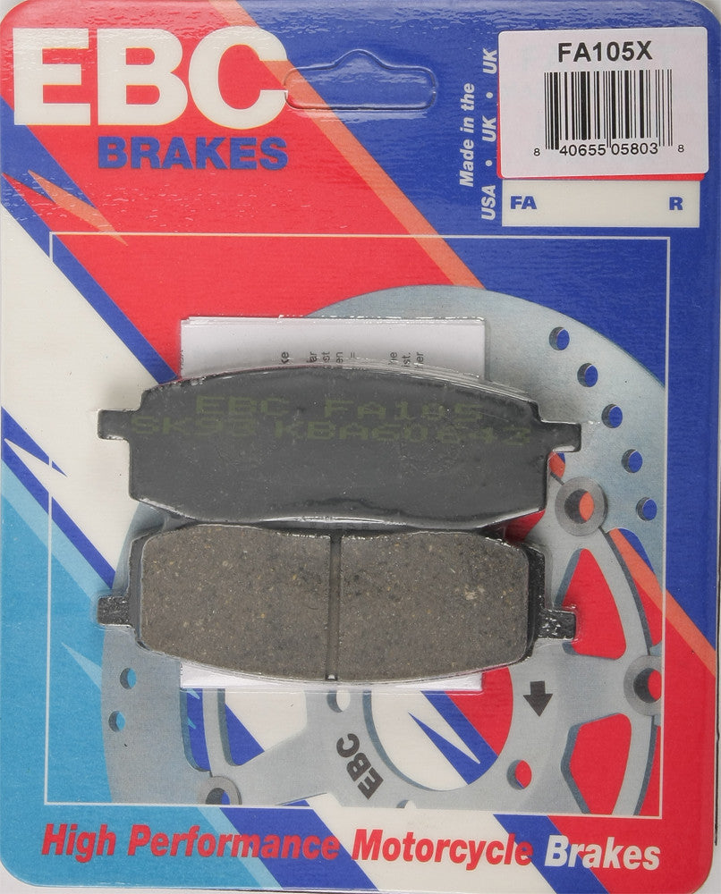 BRAKE PADS FA105X CARBON X SERIES