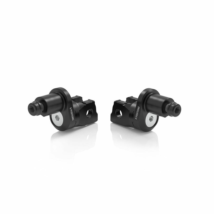 ECCESNTRIC FOOTPEG MOUNT KIT RIDER ADJUST BLACK PR | PE814B