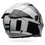 Bell Lithium - Shear Gloss Silver/White