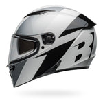 Bell Lithium - Shear Gloss Silver/White