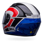 Bell Qualifier DLX Mips - Blitz Gloss White/Blue Camo