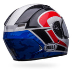 Bell Qualifier DLX Mips - Blitz Gloss White/Blue Camo