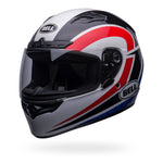 Bell Qualifier DLX Mips - Blitz Gloss White/Blue Camo