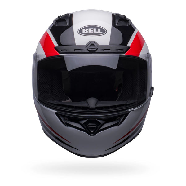 Bell Qualifier DLX Mips - Blitz Gloss White/Blue Camo