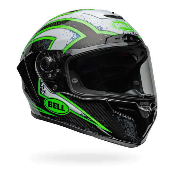 Bell Race Star DLX Flex - Xenon Gloss Black/Kryptonite