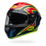 Bell Race Star DLX Flex - Xenon Gloss Blue/Retina
