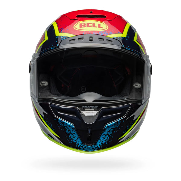 Bell Race Star DLX Flex - Xenon Gloss Blue/Retina