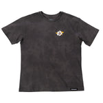 WM FUEL & FLOWER TEE BLK