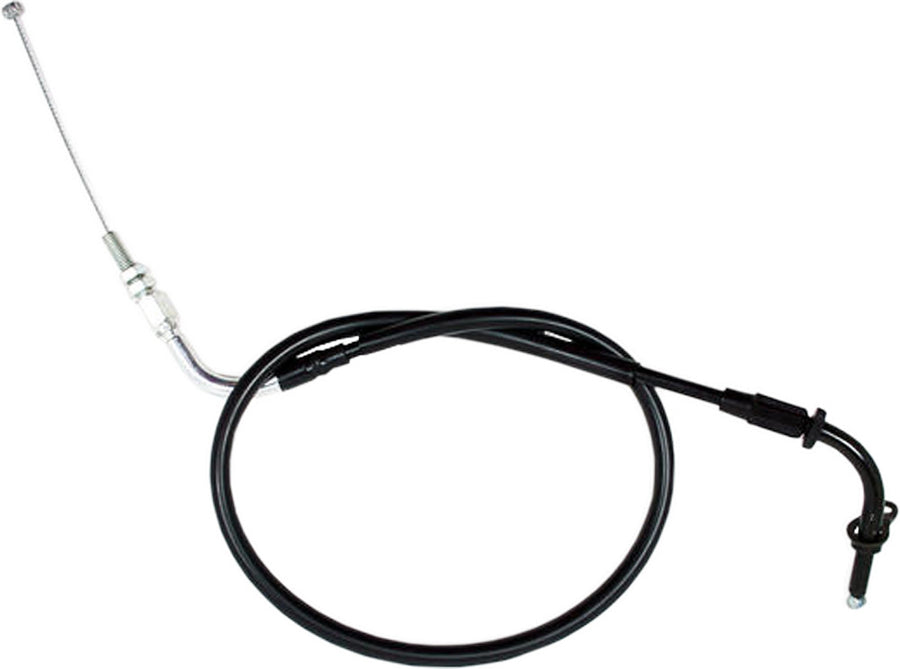BLACK VINYL THROTTLE PULL CABLE | 04-0147