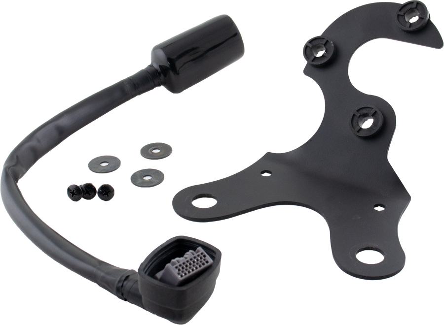 DL-04B SPEEDO BRACKET/WIRE KIT BLACK YAM