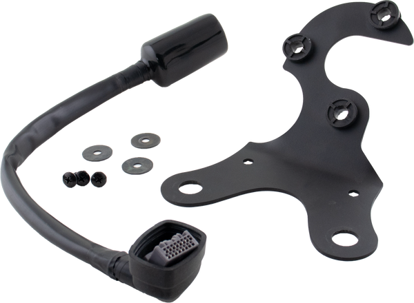 DL-04B SPEEDO BRACKET/WIRE KIT BLACK YAM