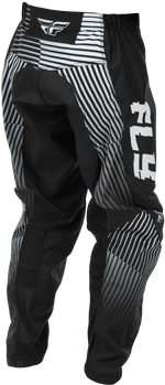 YOUTH F-16 PANTS BLACK/WHITE SZ 20
