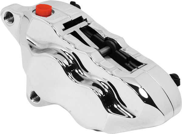 4 PISTON FRONT CALIPER L/H CHROME 00-UP W/ 11.5" ROTOR