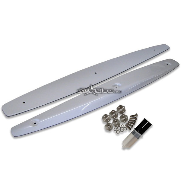 DESTROYER SPONSONS - 2008+ SUPERJET/FX-1 - WHITE