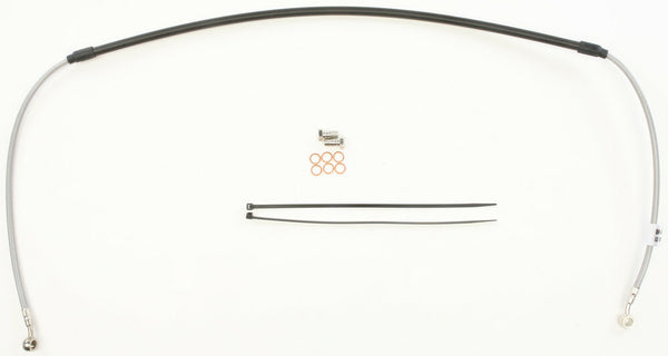 STEEL BRAKE LINE FRONT YAM | FK003D198CR