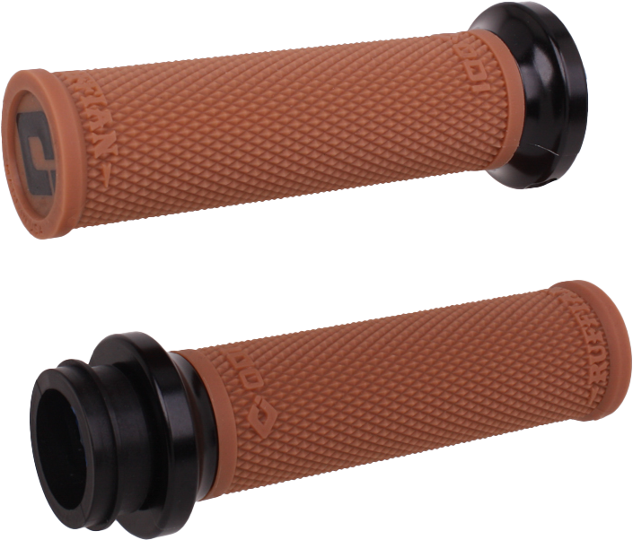RUFIAN GRIPS TBW 1" GUM RUBBER/BLACK | V30HTWGR-B