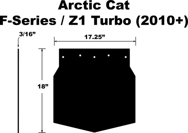 SNOWFLAP  ARCTIC CAT F-SERIES/Z1 TURBO 2010+