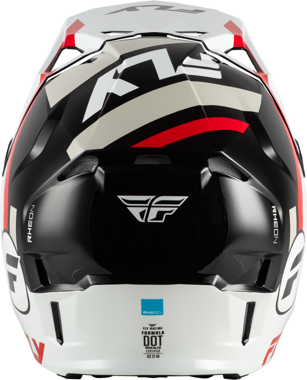 FORMULA CP SEAL HELMET WHITE/BLACK/RED