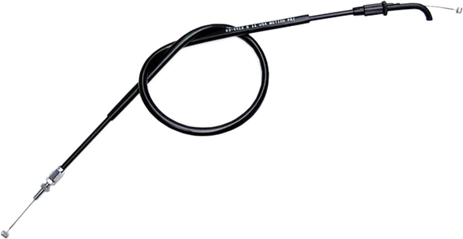 BLACK VINYL THROTTLE PULL CABLE | 03-0412