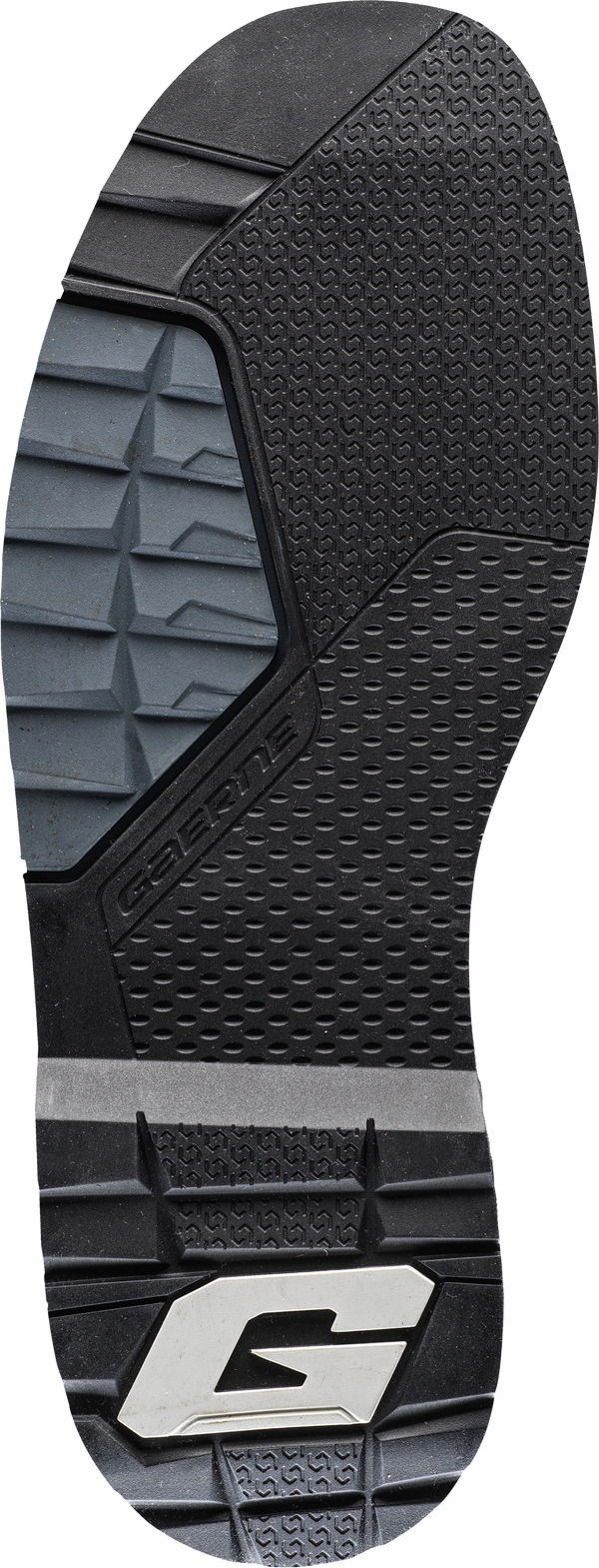 SG22 BOOT SOLE PAIR BLACK/GREY SZ 07