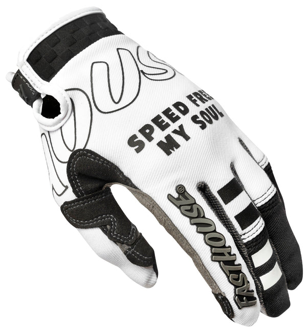 SPEED STYL RIOT GLV WT/BK