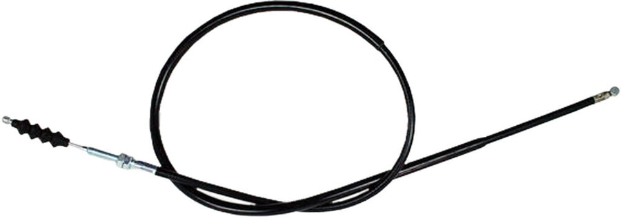 INDIAN BLACK VINYL LW CLUTCH CABLE +4"