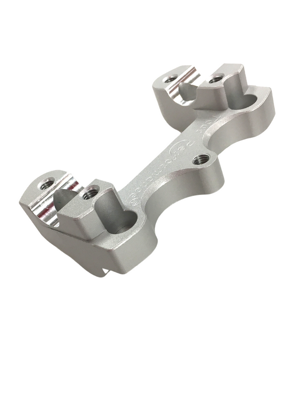 HANDLEBAR RISER SILVER BMW