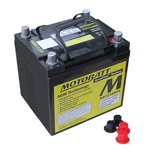 BATTERY MBTZ26RHD SEALED FACTORY ACTIVATED | MBTZ26RHD