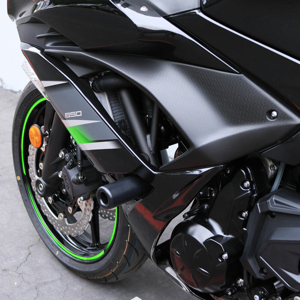 FRAME SLIDERS BLACK KAW