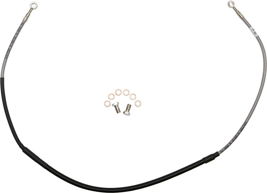 STEEL BRAKE LINE FRONT KTM | FK003D761-1