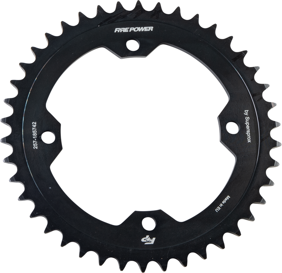 REAR SPROCKET STEEL 42T BLK