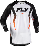 EVOLUTION DST BOLT JERSEY WHITE/BLACK/ORANGE