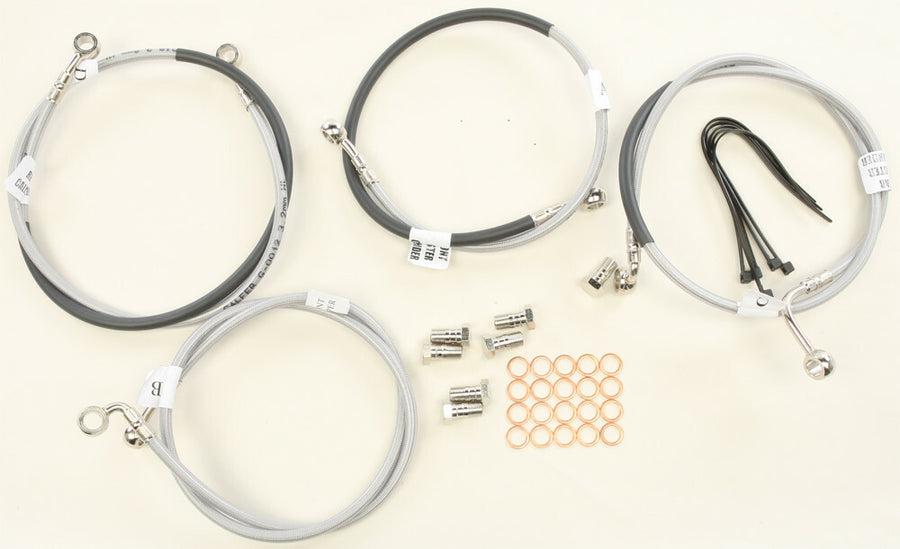 2 LINE FRONT BRAKELINE KIT | FK003D871-4