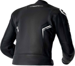 S1 D3O LEATHER JACKET BLK/WHI 3X