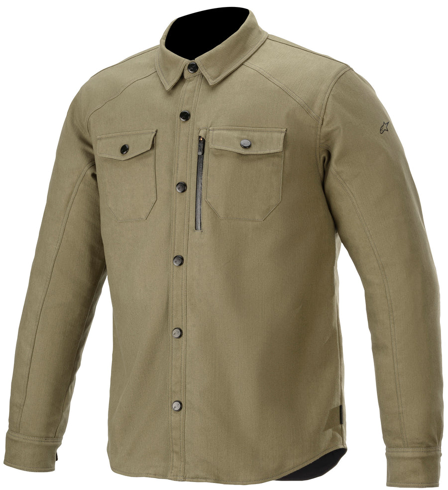 NEWMAN OVERSHIRT MILGRN