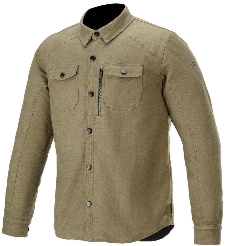 NEWMAN OVERSHIRT MILGRN