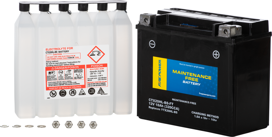 BATTERY CTX20HL-BS-FT MAINTENANCE FREE