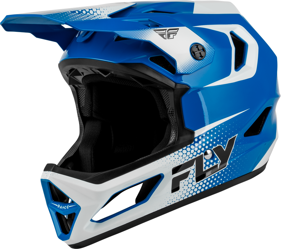 RAYCE SONAR BICYCLE HLMT BLUE/WHITE/BLACK