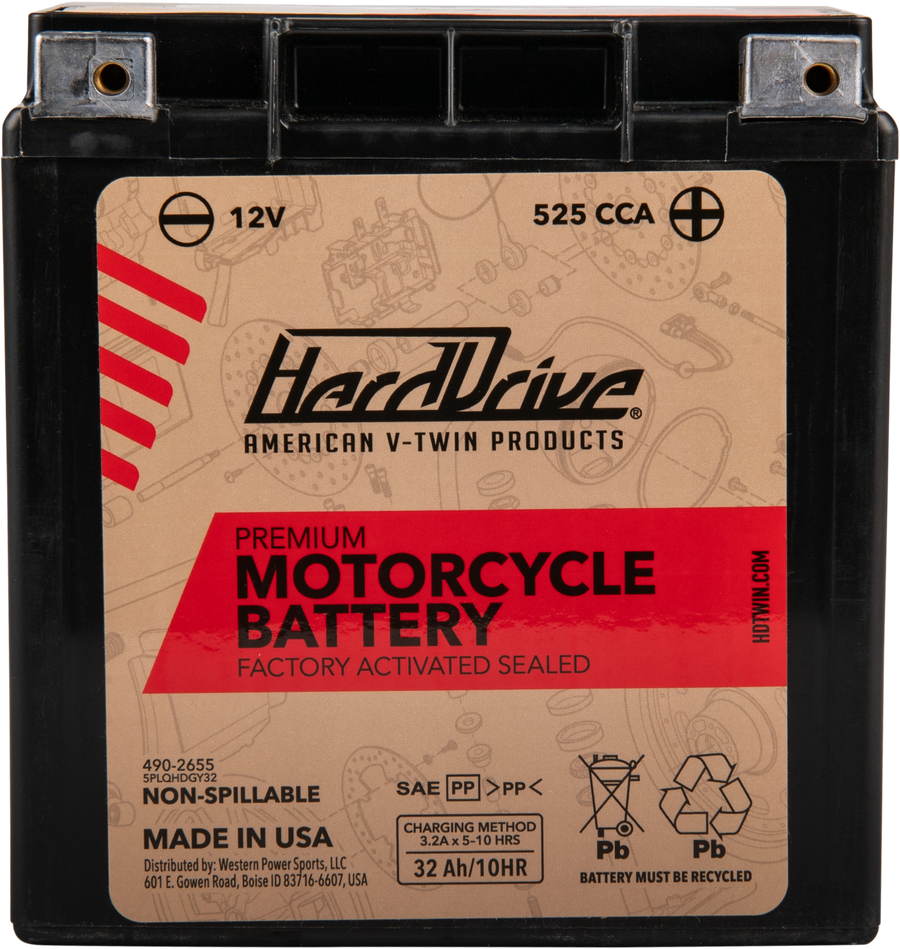 Premium Factory Activated Battery