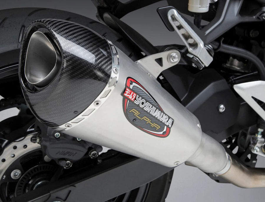 EXHAUST STREET ALPHA-T SLIP-ON SS-SS-CF WORKS | 14710BP520