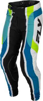 YOUTH LITE LE CURRENT PANTS WHITE/LIME/BLUE SZ 26 | 379-73526