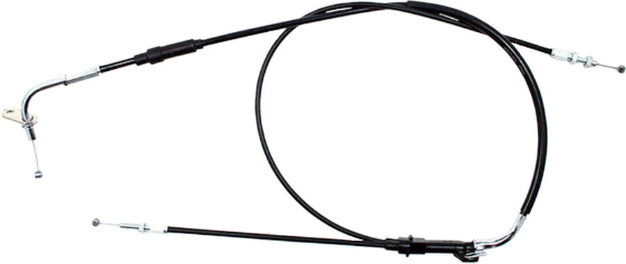 BLACK VINYL THROTTLE PULL CABLE | 04-0182