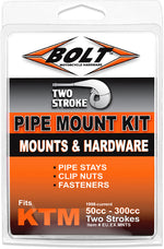 KTM 2-Stroke Pipe Mounts