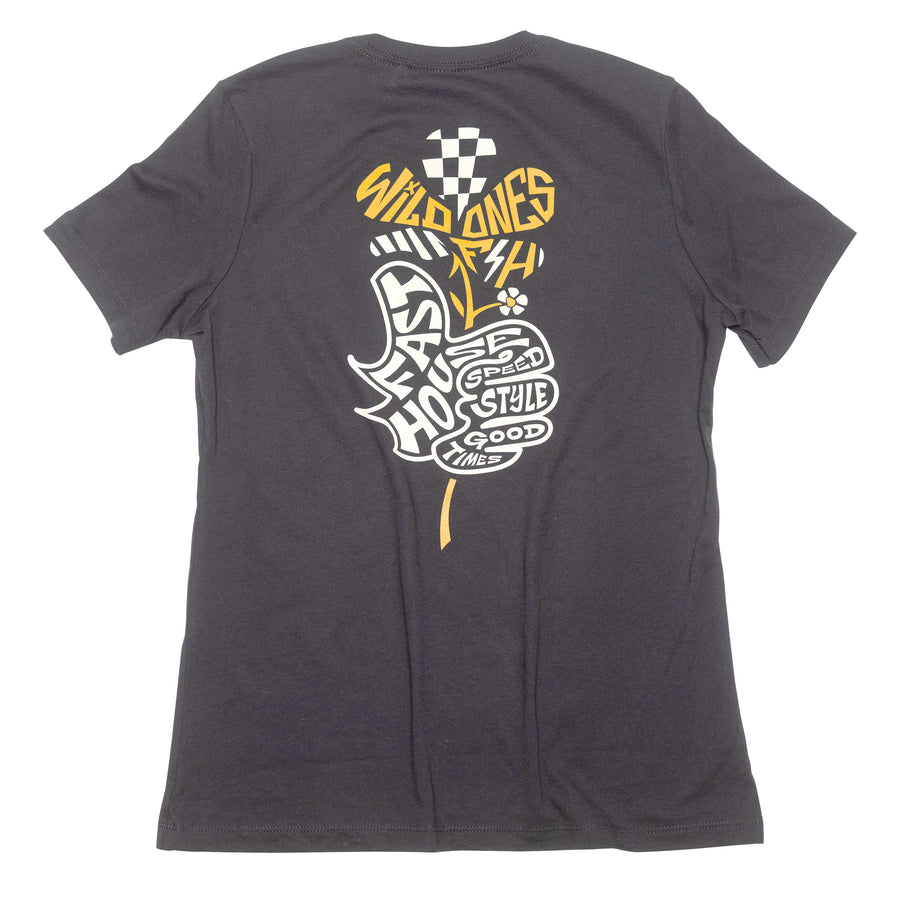 WMN GARDEN PARTY SS BLK