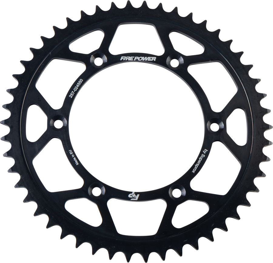 REAR SPROCKET STEEL 50T BLK