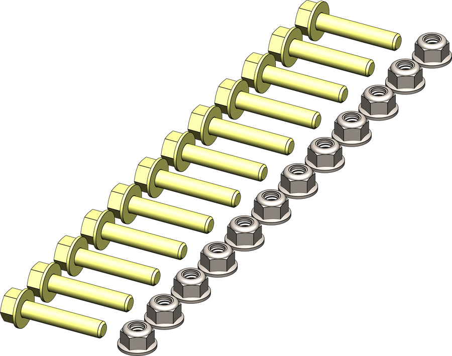 KFI-UHMW WEAR BAR HARDWARE KIT | HK-416