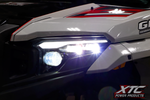 HEADLIGHT W/AMBER TURN SIGNALS | POL-XPED-HL