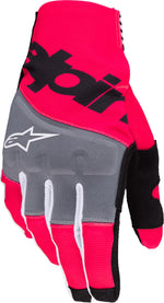 TECHSTAR GLOVES BLACK/PINK FLUO 2X
