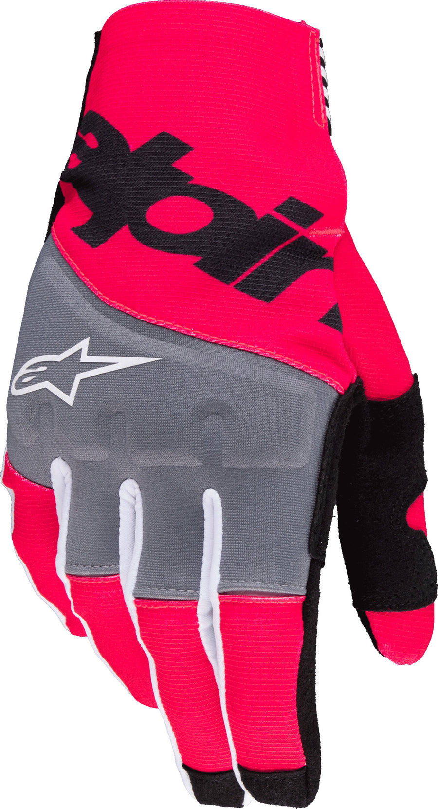 TECHSTAR GLOVES BLACK/PINK FLUO MD